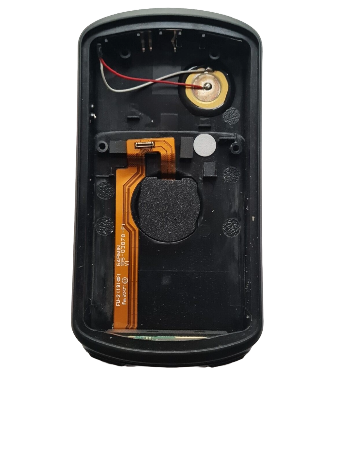 Garmin Edge 1030 Plus back cover case with charging flex replacement part 6