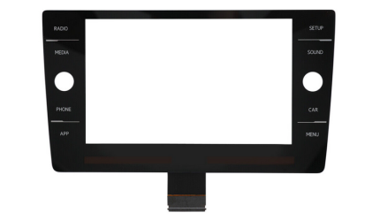 Touch Screen Digitizer Glass For Volskvagen Golf 7 2