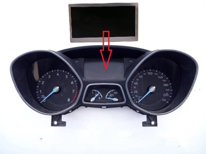 Ford C-Max (2015-2019) Instrument Cluster LCD Screen Display 5